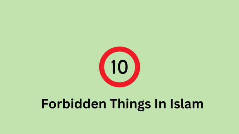 Islam Forbids Ten Things that Many People Indulge in Nowadays